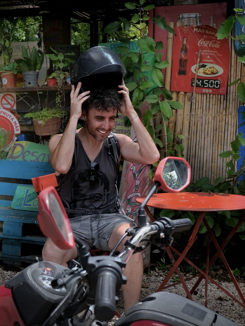 Moi qui mets mon casque