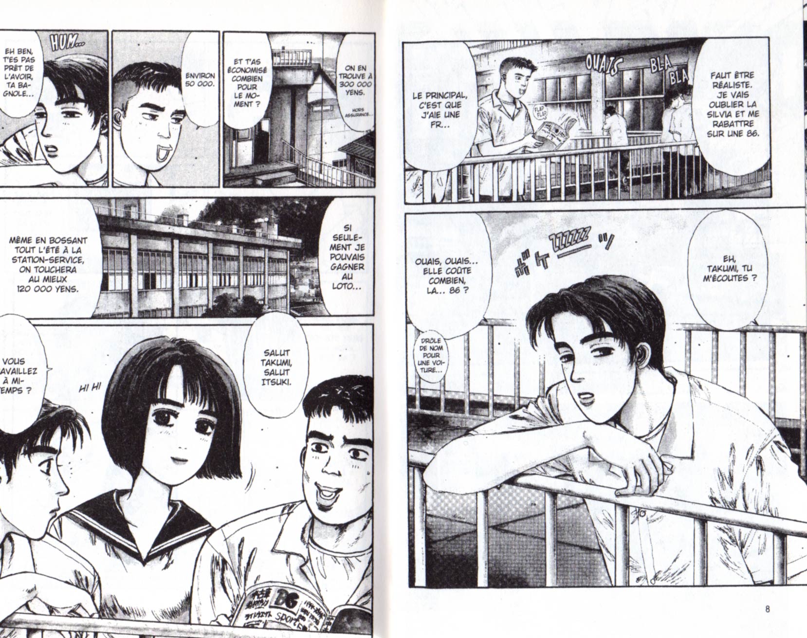 Initial D manga
