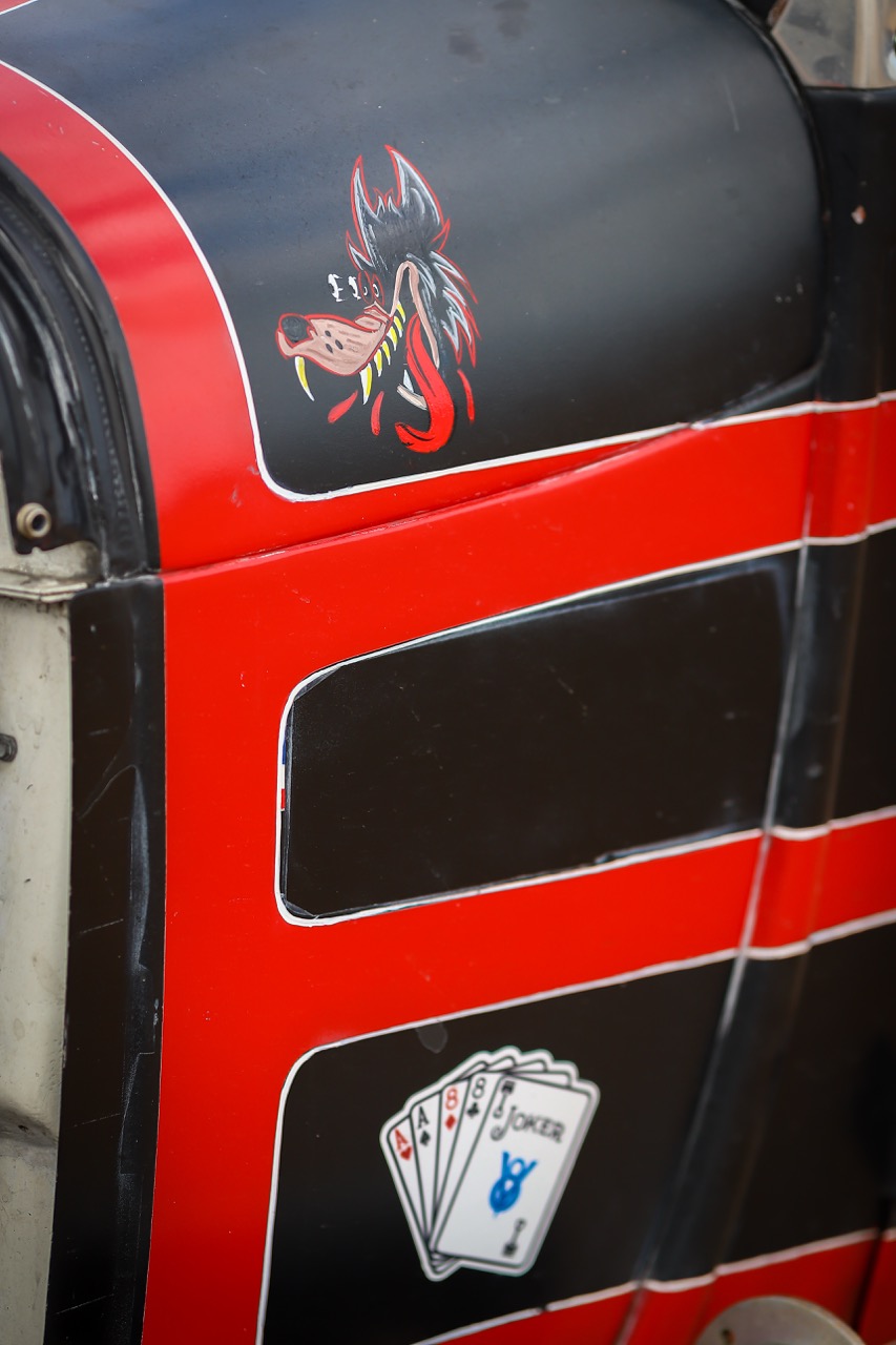 Détails voiture atypique