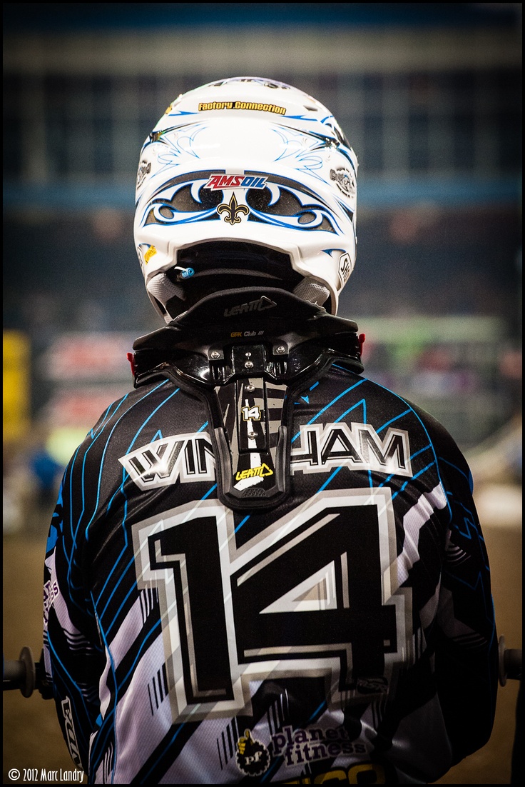 le pilote MX Kevin Windham qui pensait trop