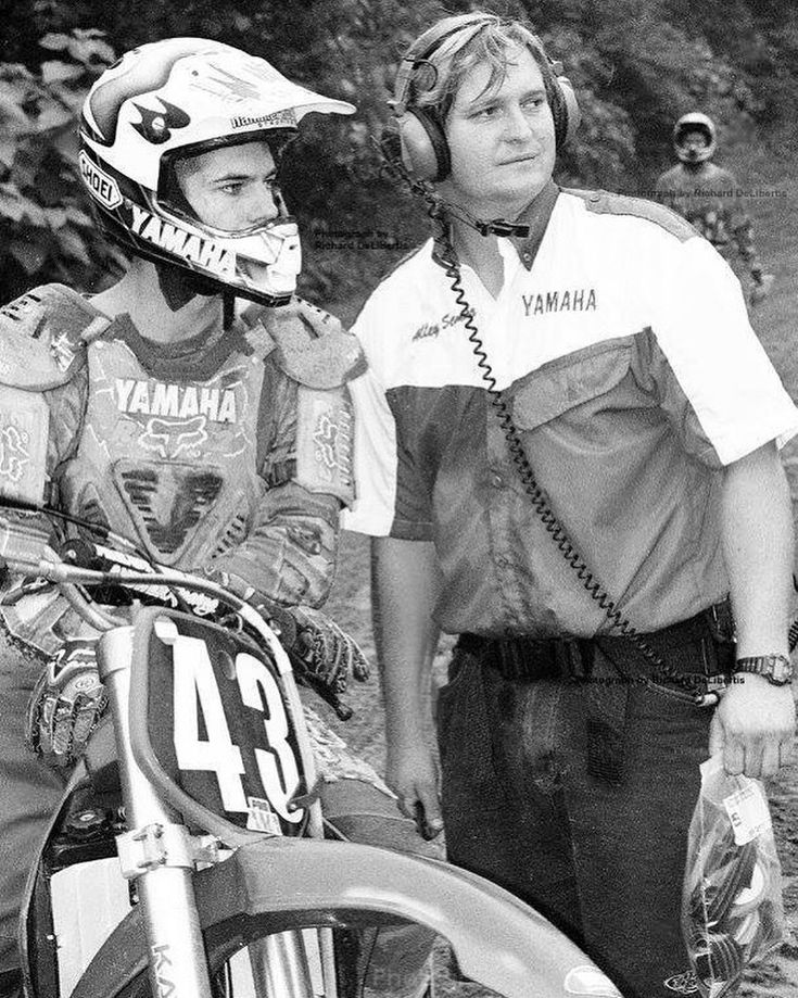 le pilote cross Kevin Windham à ses débuts