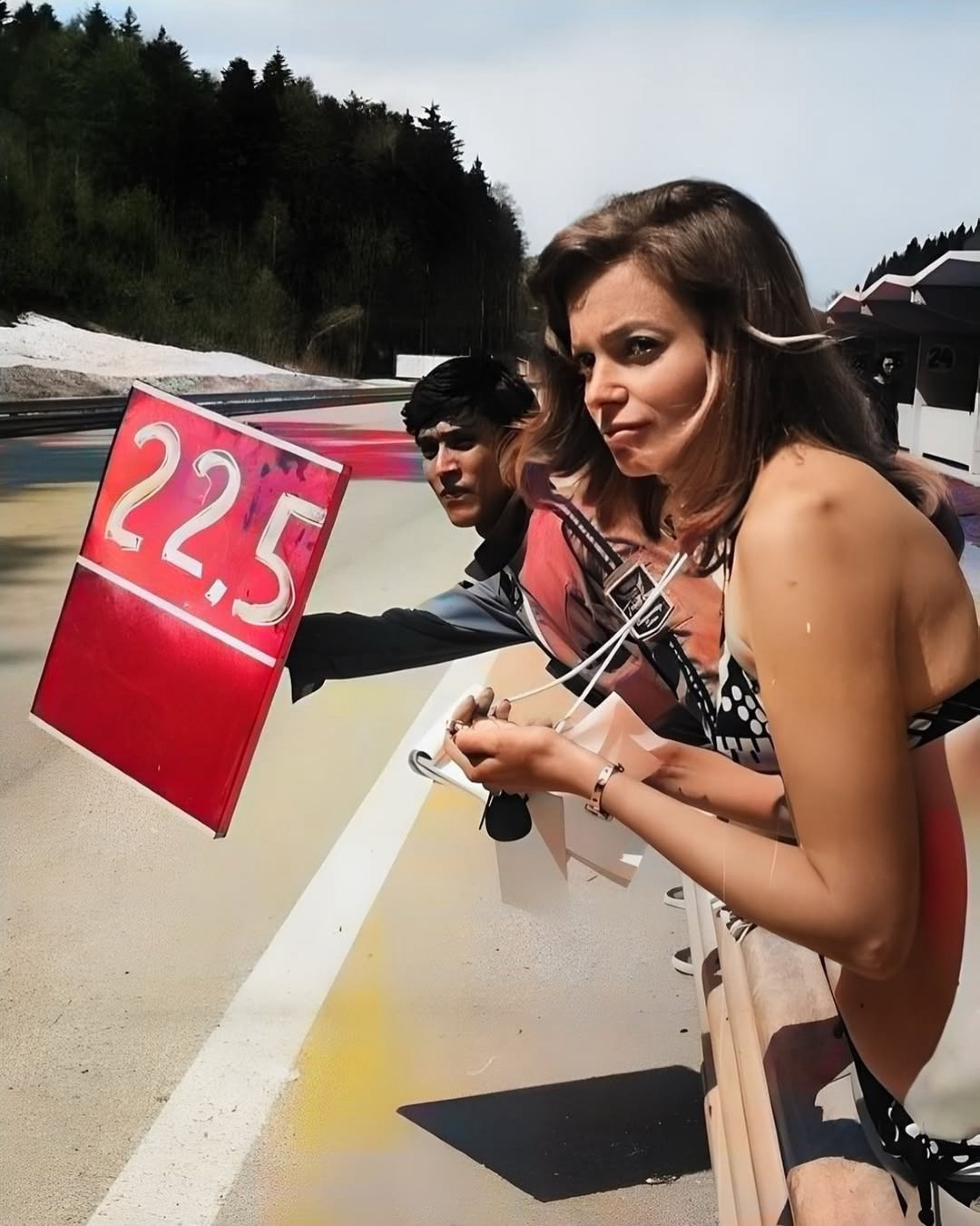 Portrait de Soili Karme en 1972, jeune femme charismatique devenue icône malgré elle du Continental Circus