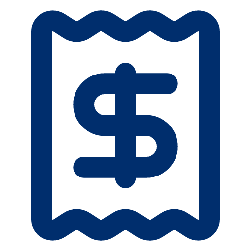 Receipt icon