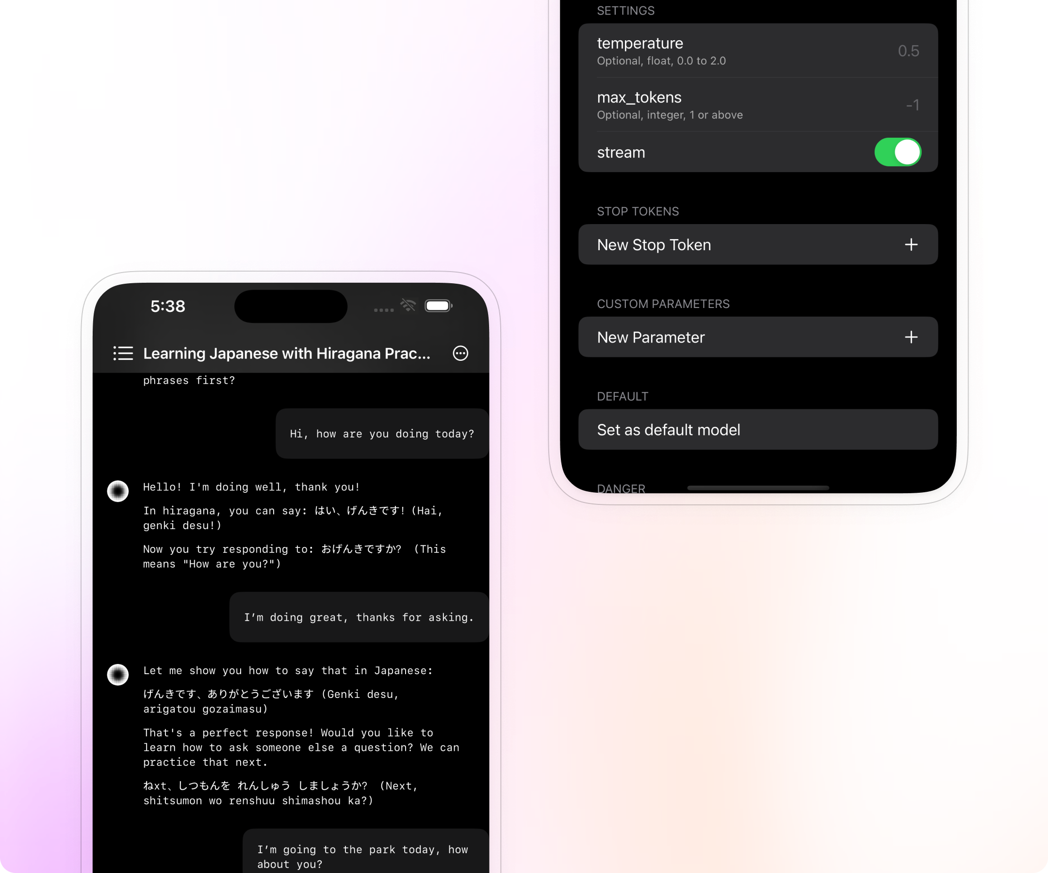 On-device AI, at your fingertips.