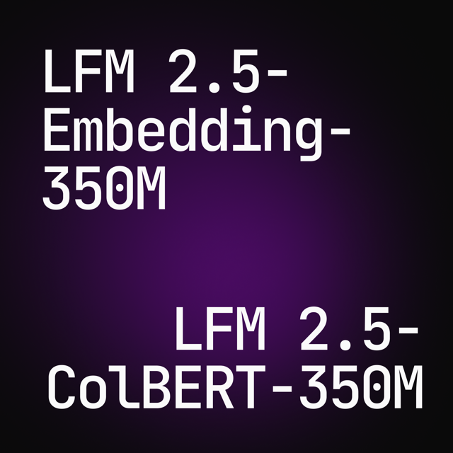 LFM2.5 Retrievers: Bi-directional LFMs for Fast Multilingual Search