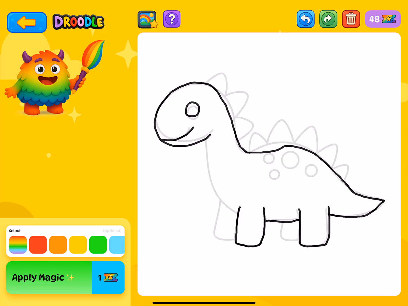 Digital Drawing App for Kids