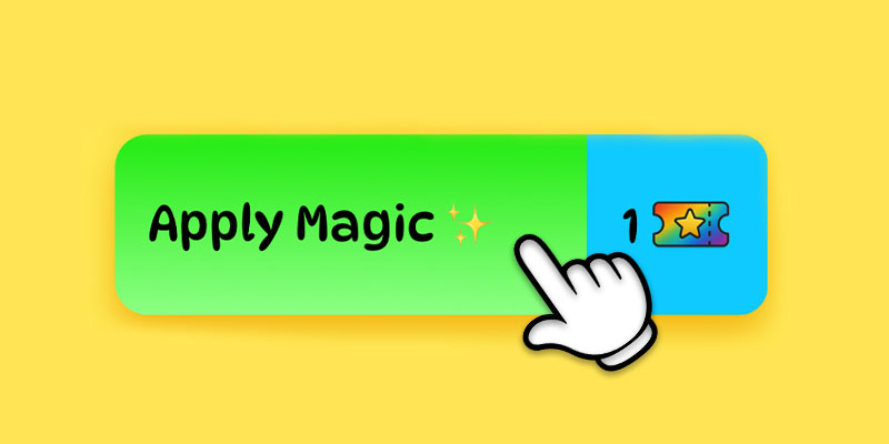Apply AI Magic Button