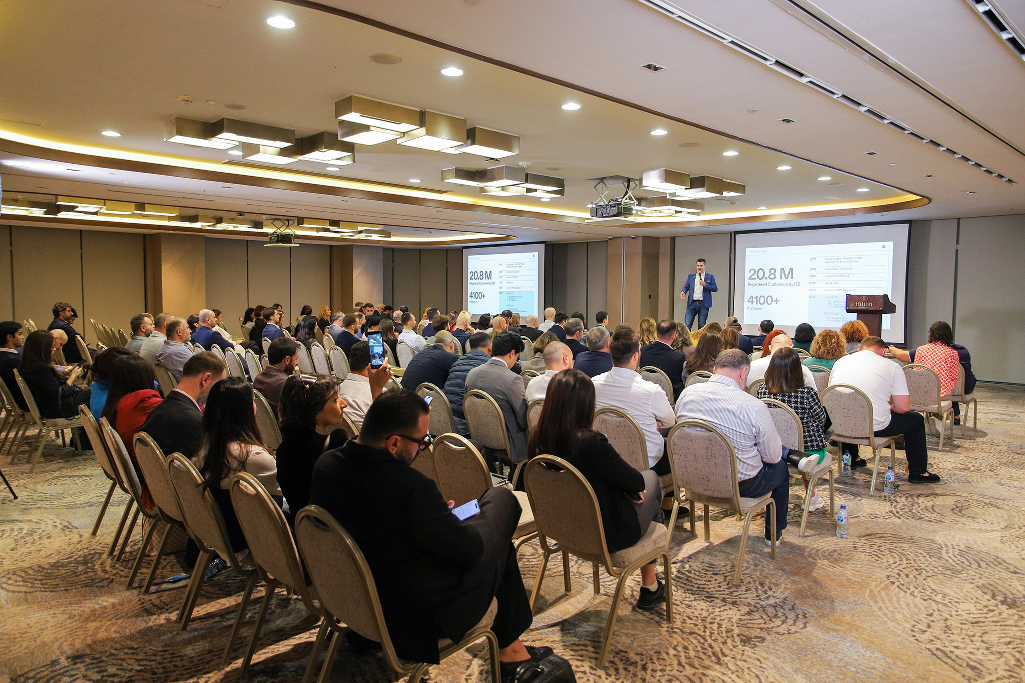 Element Construction Presented at the Business Forum “Georgia-Uzbekistan: The Silk Road”