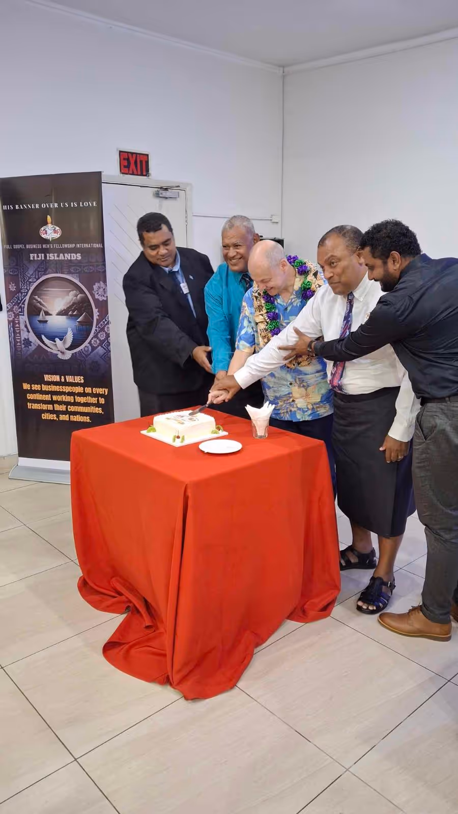 FGBMFI Fiji website launch