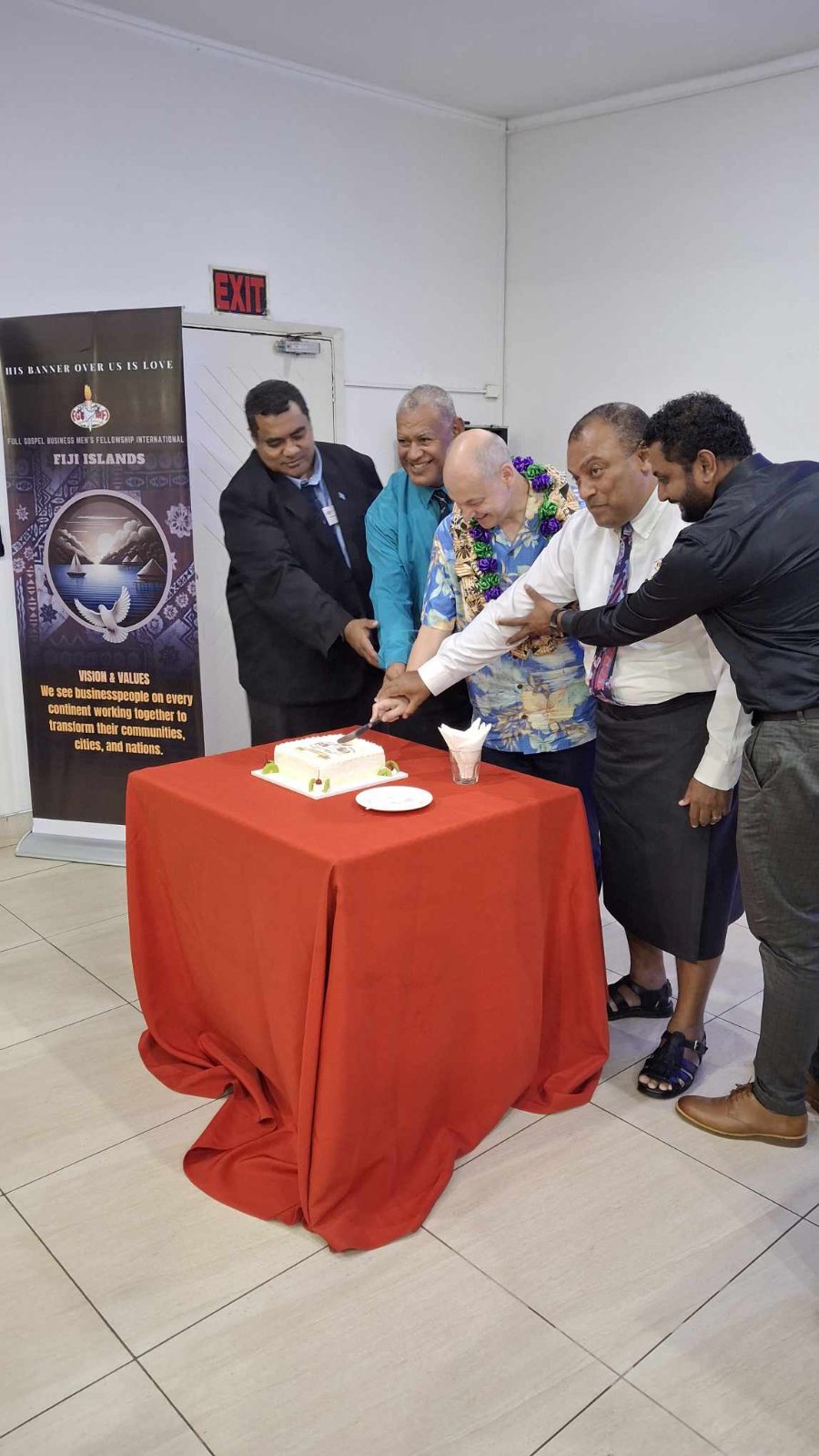 FGBMFI Fiji website launch