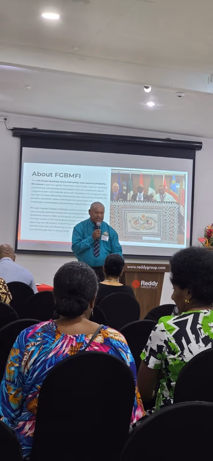 FGBMFI Fiji website launch