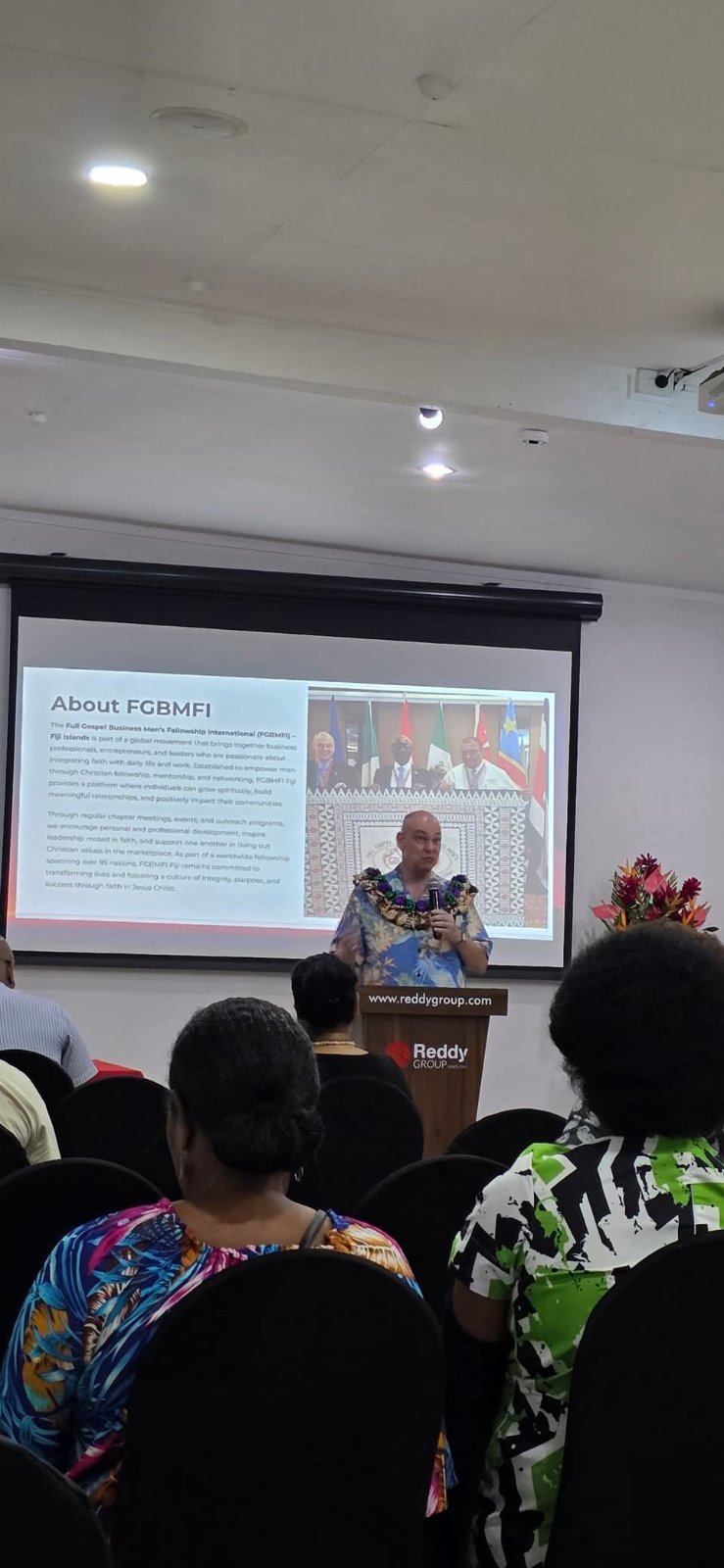 FGBMFI Fiji website launch