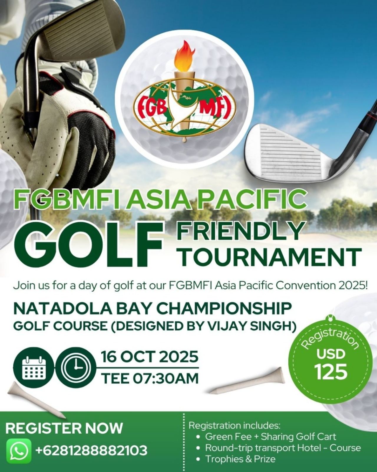 FGBMFI GOLF TOURNAMENT CONVENTION FIJI