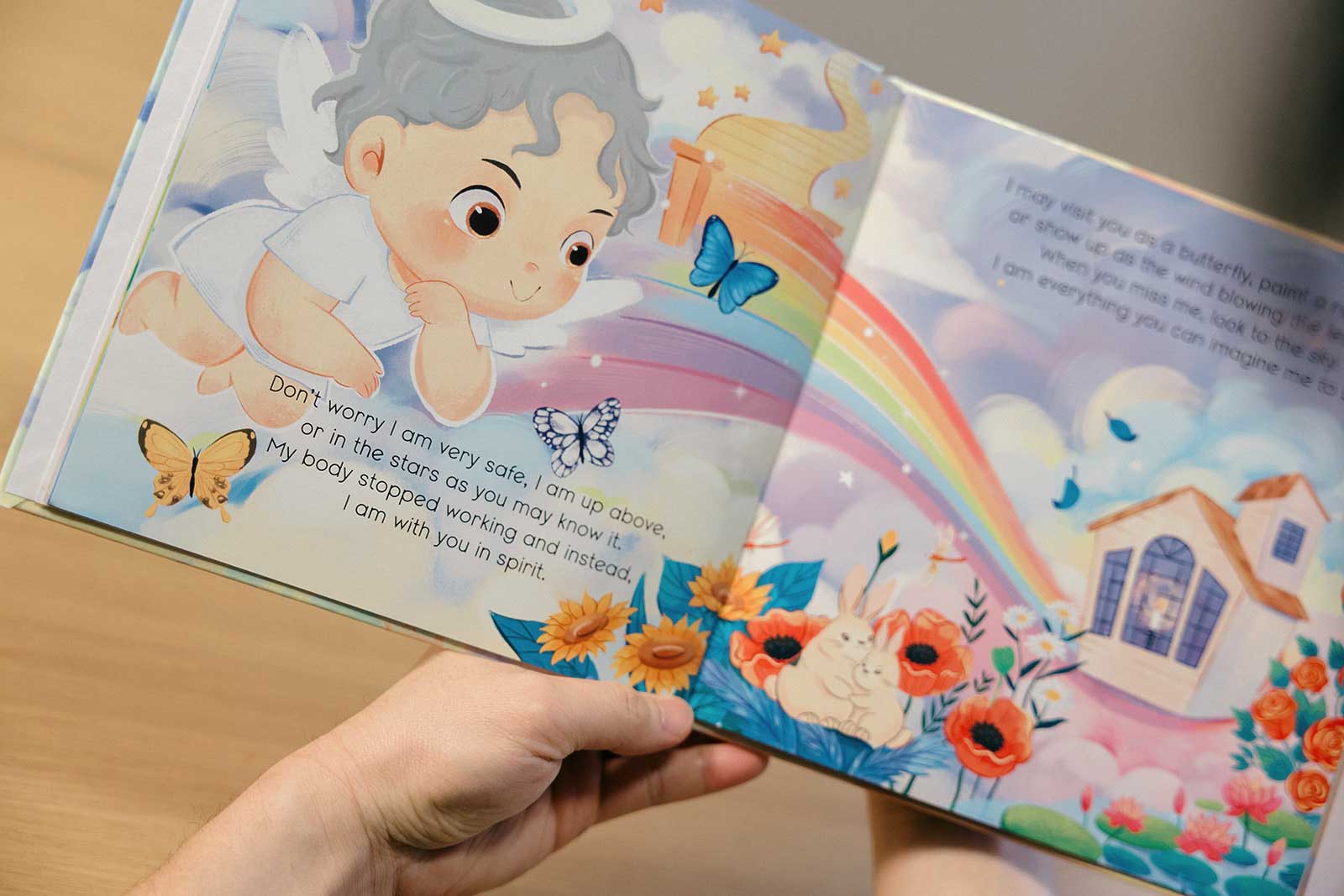 Displayed image from the thumbnail slider