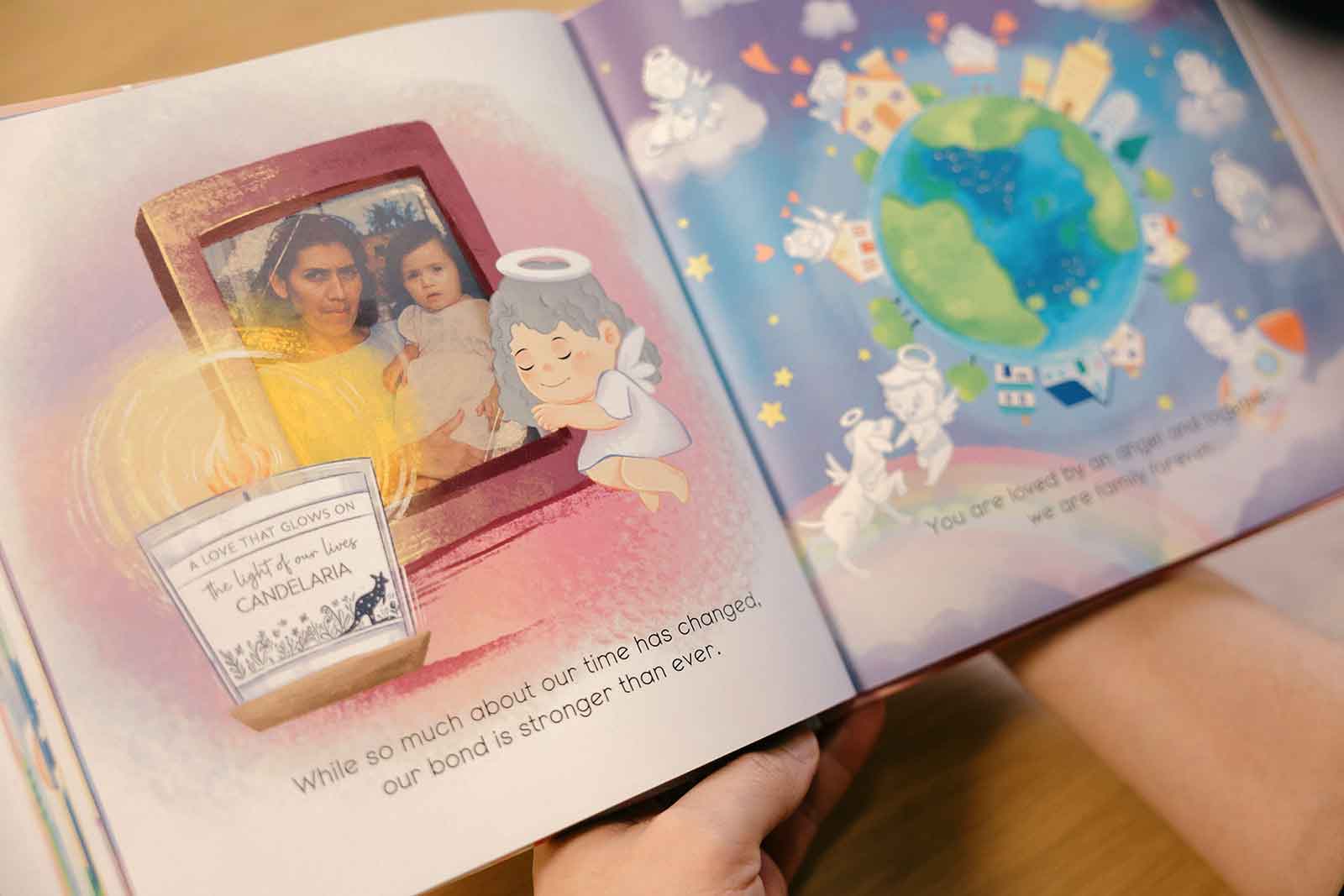 Displayed image from the thumbnail slider