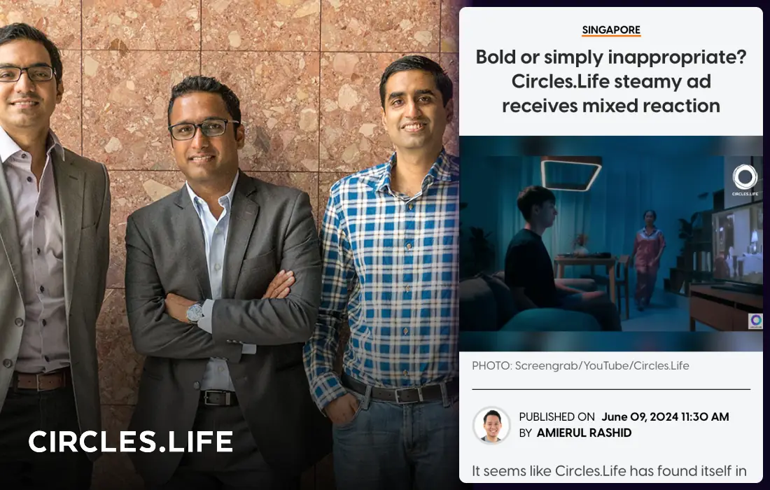 Alpha Story Client: News feature for Circles Life in AsiaOne