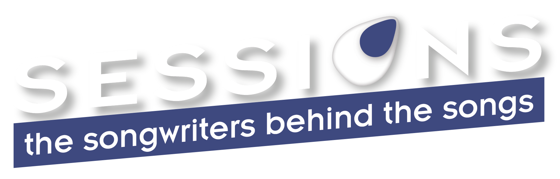 sessions logo with the O as a pick
