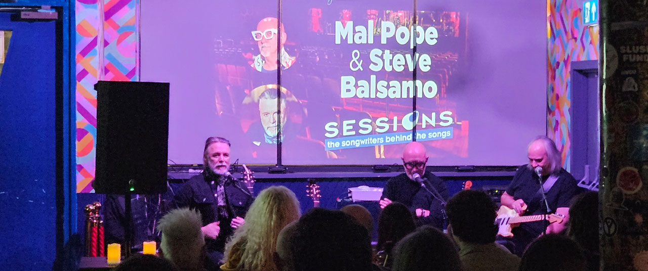 Live sessions Mal, Steve and Tim