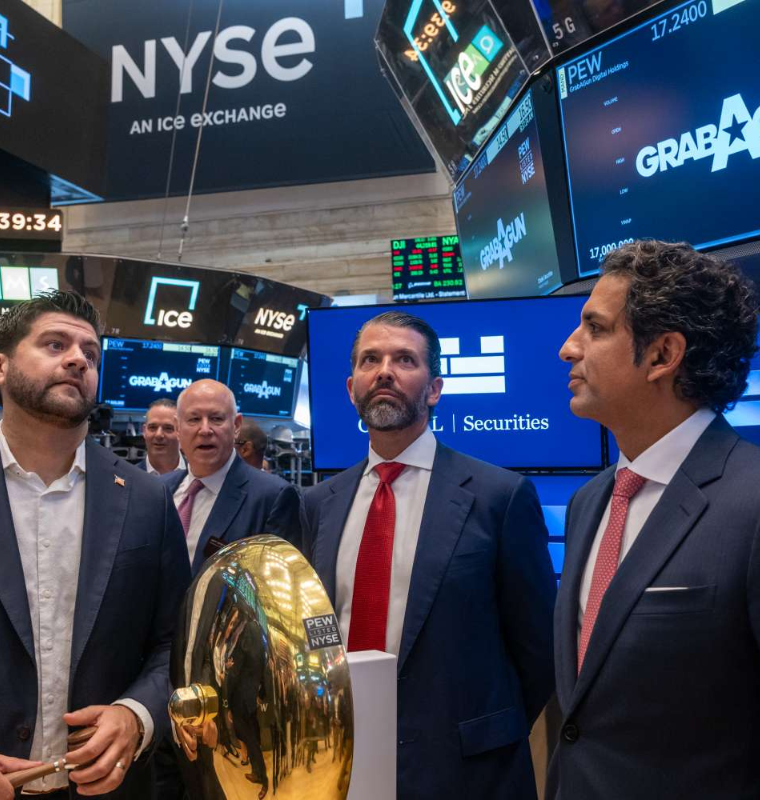 Gun Retailer GrabAGun Sinks Over 20% After NYSE Debut Backed by Donald Trump Jr.