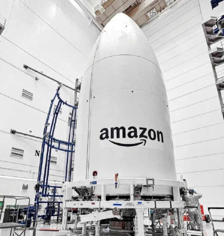 Amazon Races to Close the Gap with SpaceX in the Satellite Internet Arena