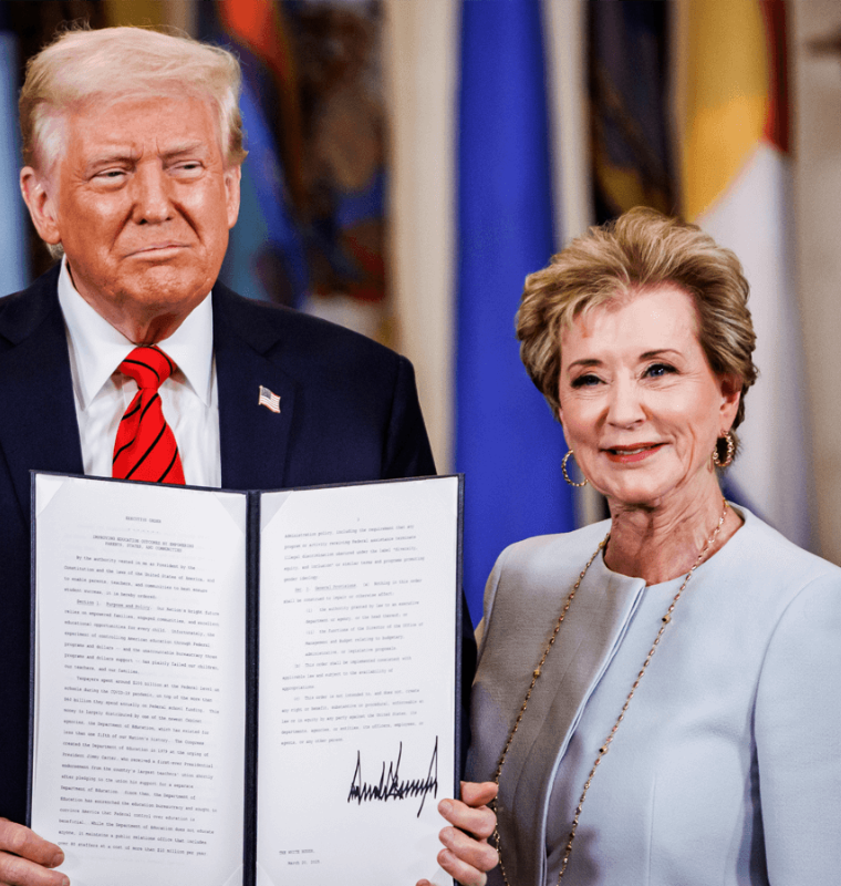 Trump Administration Advances Major Effort to Break Up the Department of Education