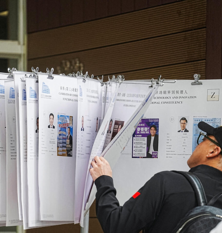Hong Kong Voter Turnout Slumps as Public Anger Over Deadly High-Rise Fire Intensifies