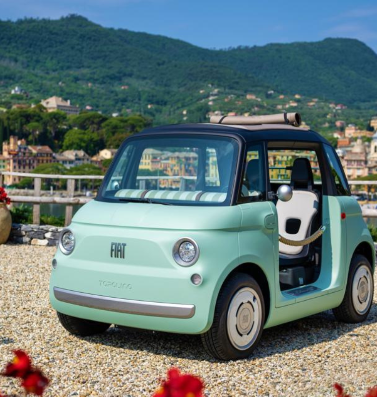 Fiat’s Tiny All-Electric Topolino Heads to the U.S. After Renewed Spotlight on Microcars