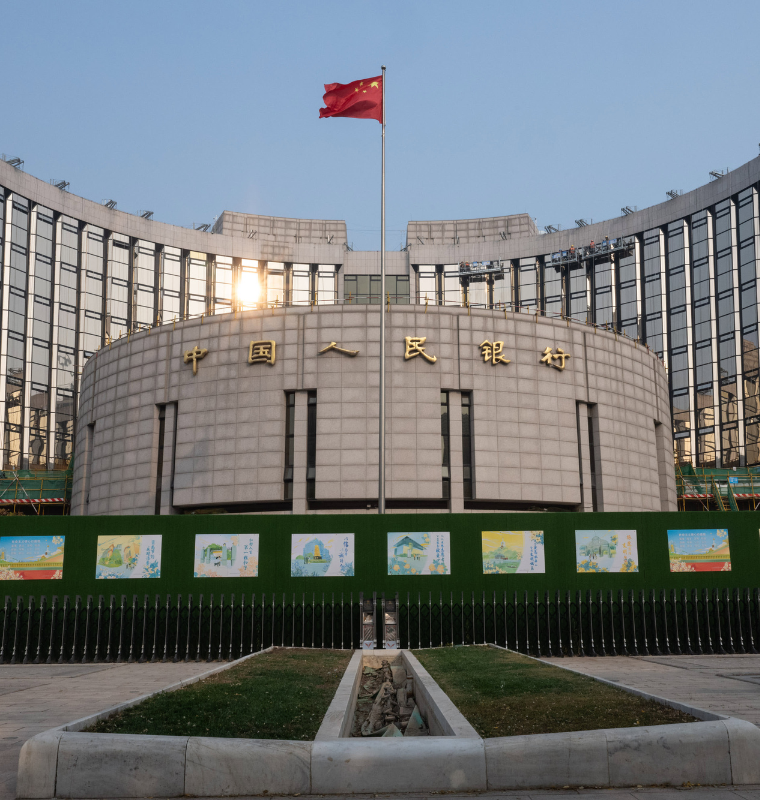 China Holds Key Lending Rates Steady as Economic Momentum Softens