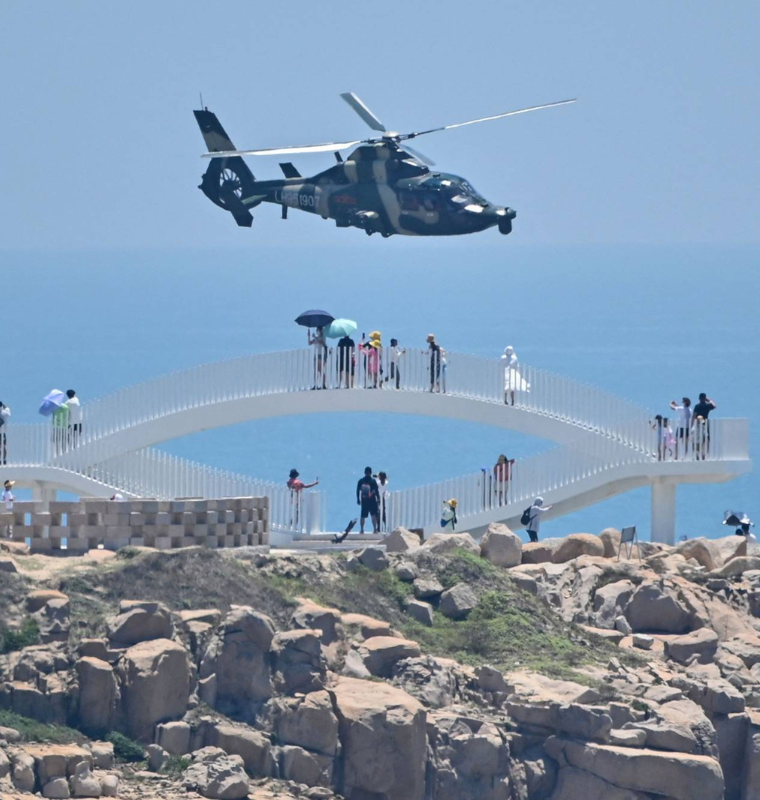 China Escalates Military Pressure With Large-Scale Drills Around Taiwan