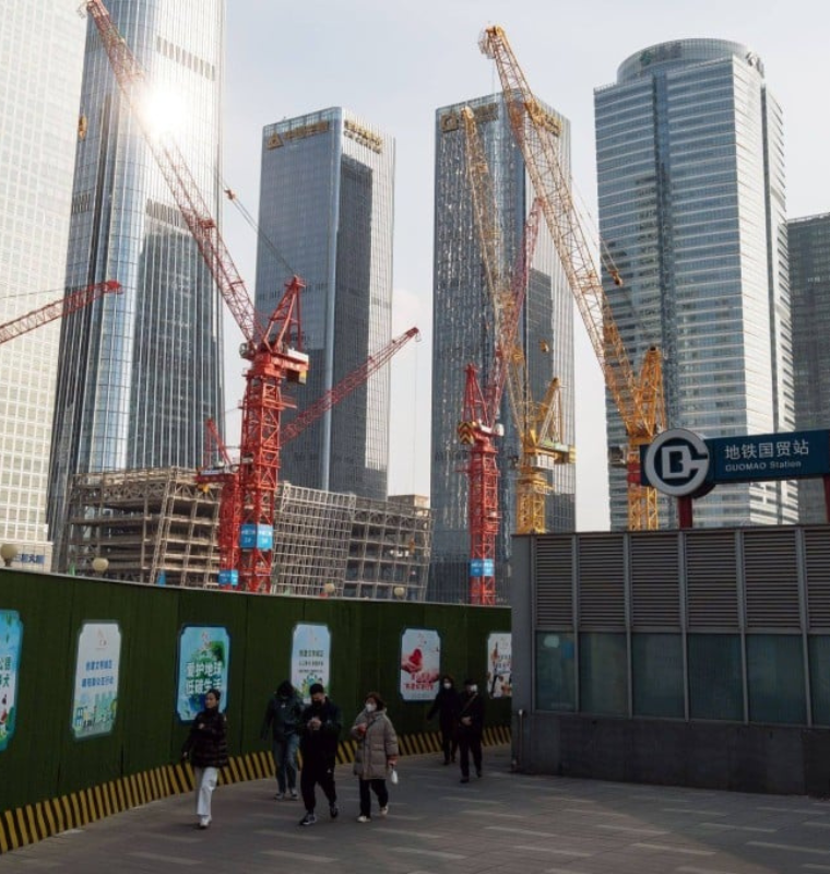 China’s Tech Bet Falls Short as Property Slump and Trade Pressures Weigh on Growth