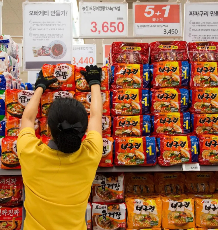 South Korean Noodle Makers Look Overseas to Fuel Their Next Phase of Growth