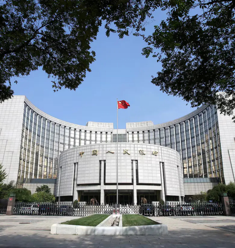 China Holds Key Lending Rates Steady as Growth Slows and Deflation Deepens