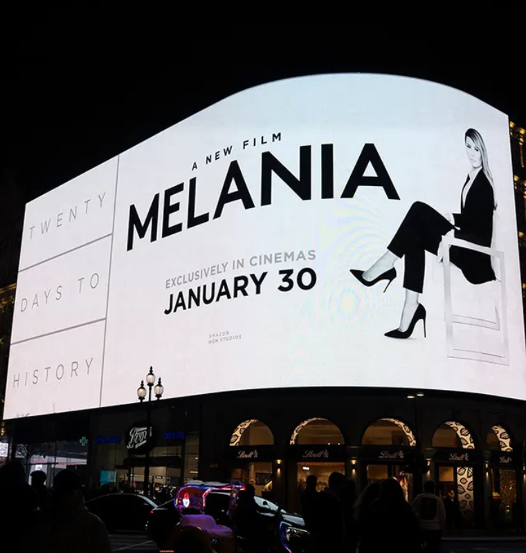 Amazon’s “Melania” Shatters Expectations With $7 Million Opening Weekend