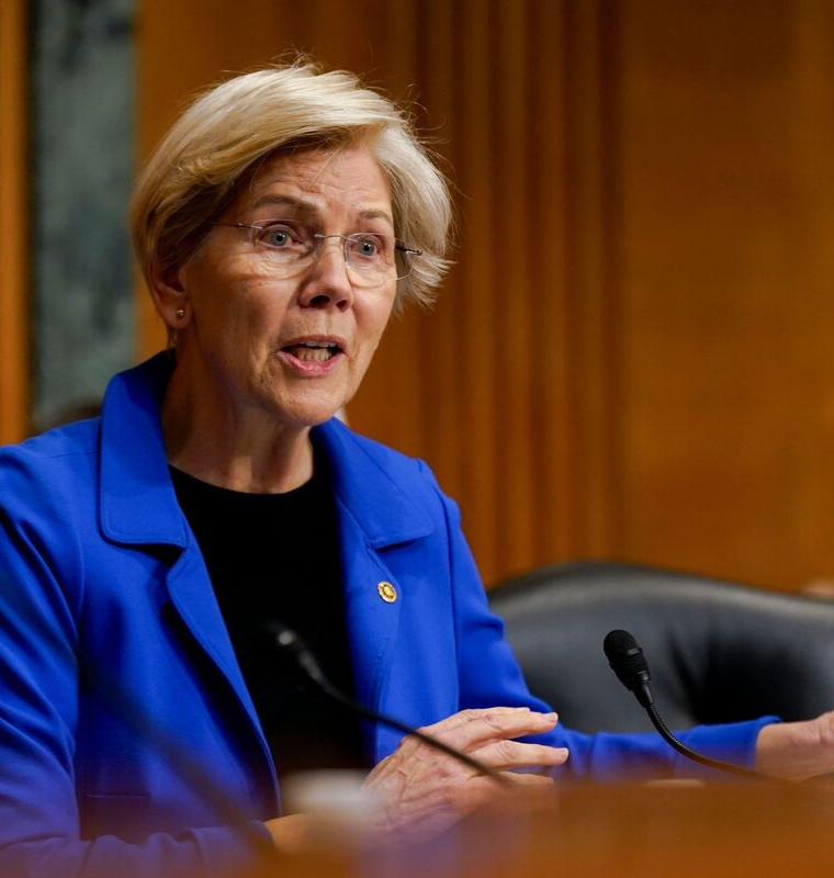 Warren Presses U.S. Officials to Rule Out Any Crypto Industry Bailout