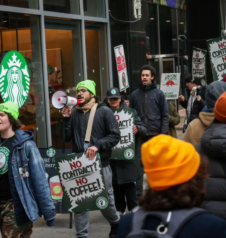 Starbucks Baristas Push for Major Labor Deal With New Contract Proposal