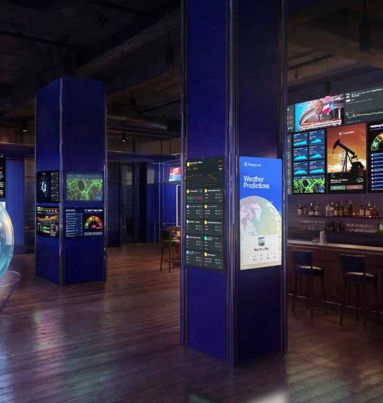 Trademark Clash Erupts as PR Firm Challenges Polymarket’s ‘Situation Room’ Bar Concept