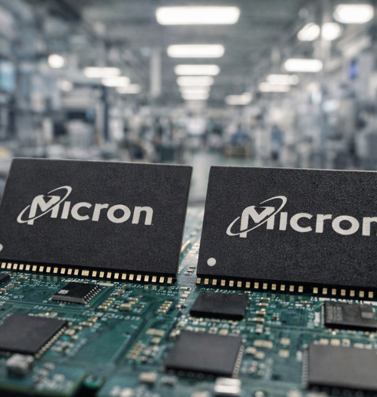 Micron Shares Tumble 10% as Post-Earnings Sell-Off Deepens