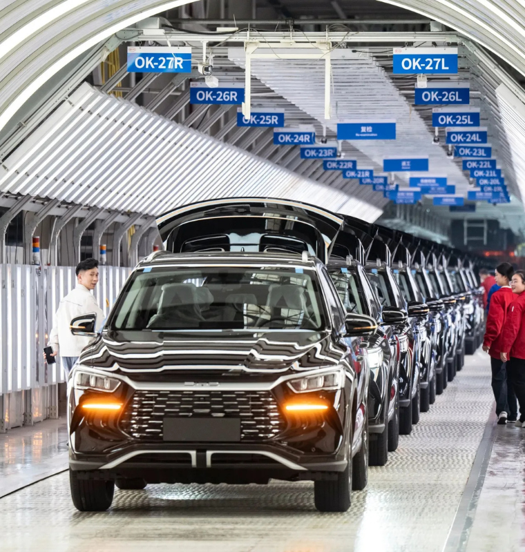China’s EV Battle Shifts Gears as Automakers Race to Dominate AI-Driven In-Car Experiences
