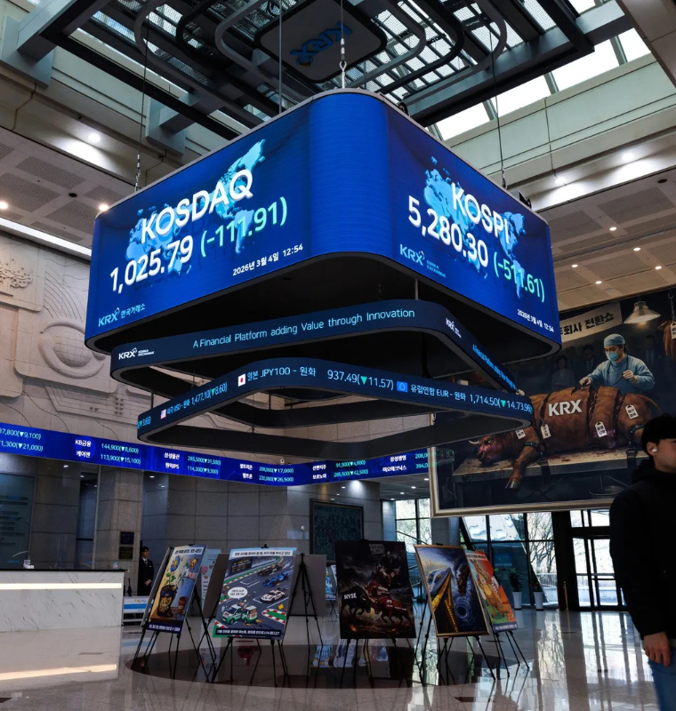 South Korean Stocks Surge to New Record as Tech Rally Overcomes Global Geopolitical Concerns