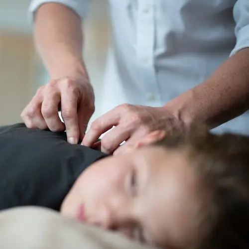 Osteopathiebehandlung Baby