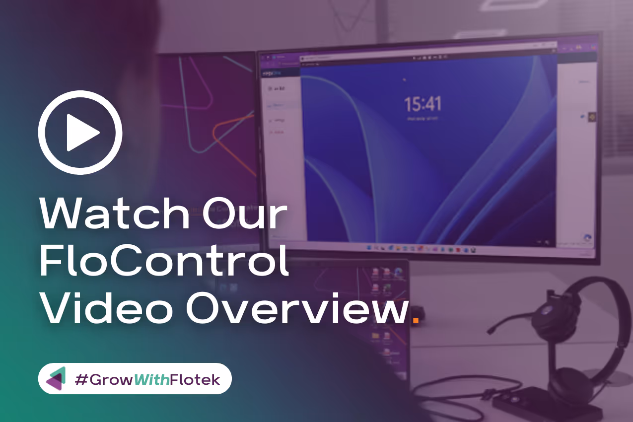 FloControl secure browser-based remote PC access interface