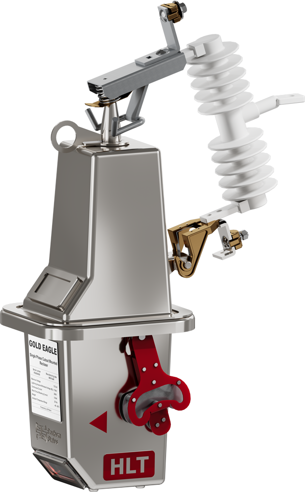 Gold Eagle™ Single-Phase Cutout-Mounted Recloser