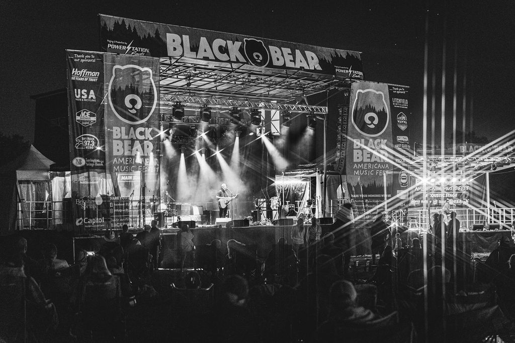 Musicians performing at Black Bear Music Fest