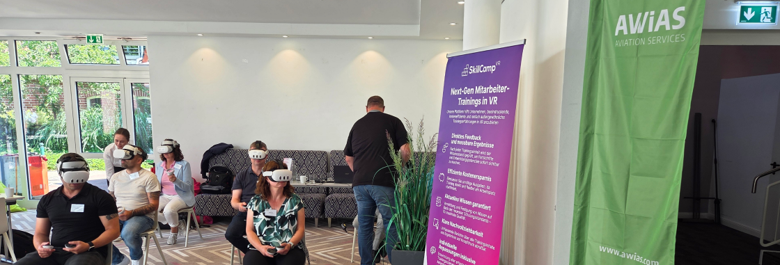 AWiAS Aviation Days 2025 in Hamburg – Virtual Reality Training für die Luftsicherheit im Fokus 