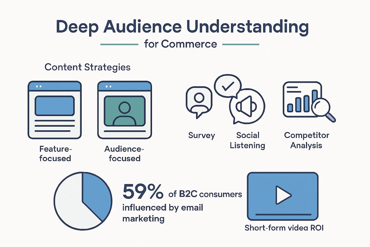 Step 1: Deep Audience Understanding—The Foundation of Ecommerce Content Success