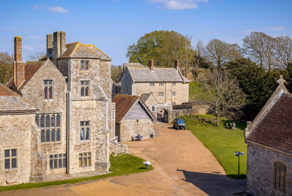 Carisbrooke Castle on the Isle of Wight
