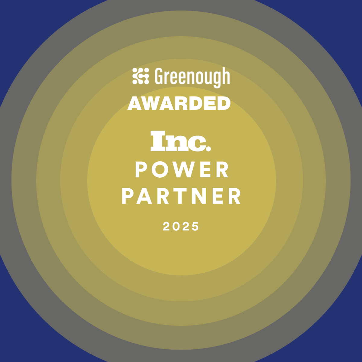 Inc. Names Greenough Communications as a 2025 Inc. Power Partner Award Winner