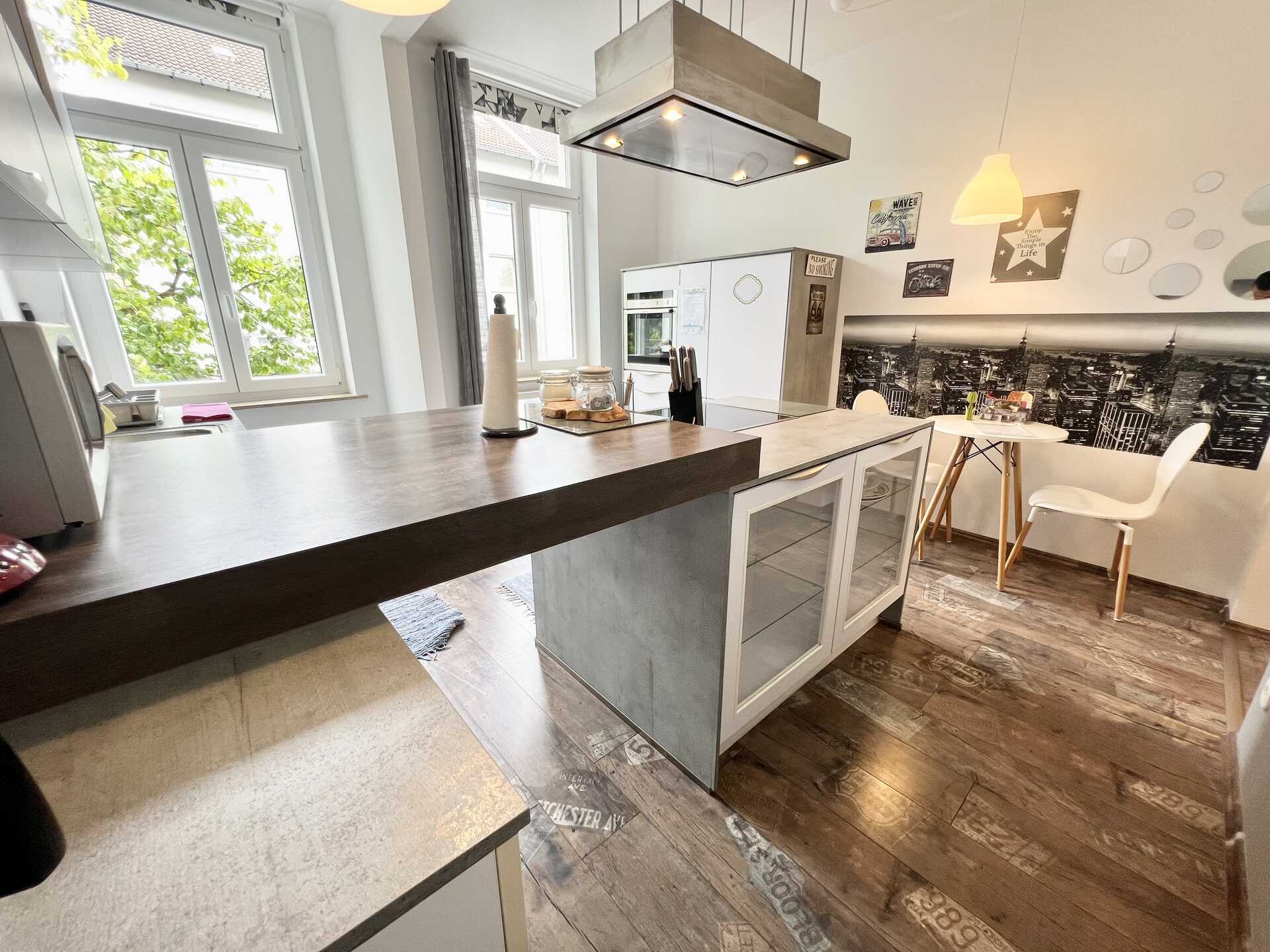 Kücheninsel mit modernem Design