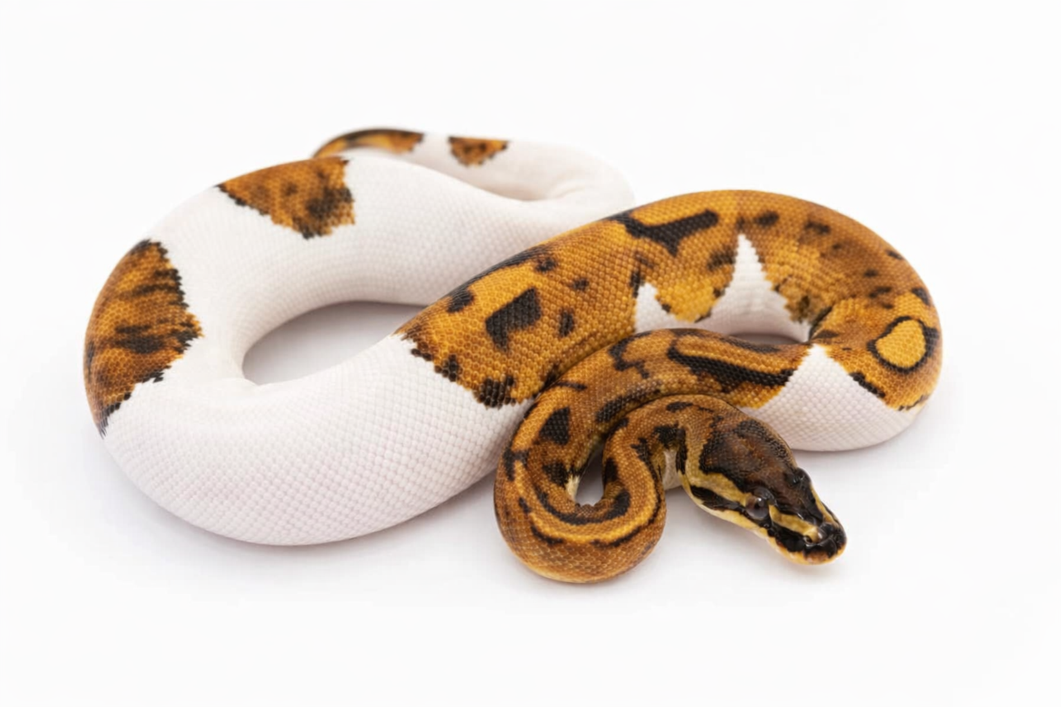 Piebald koningspython genetische test dna test