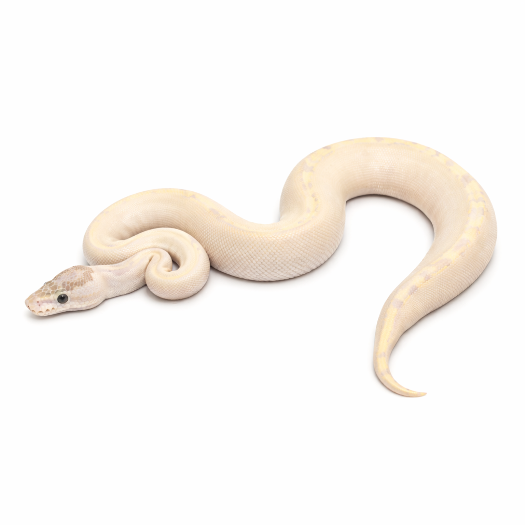 Ivory homozygote Yellow Belly ball python genetic test dna test
